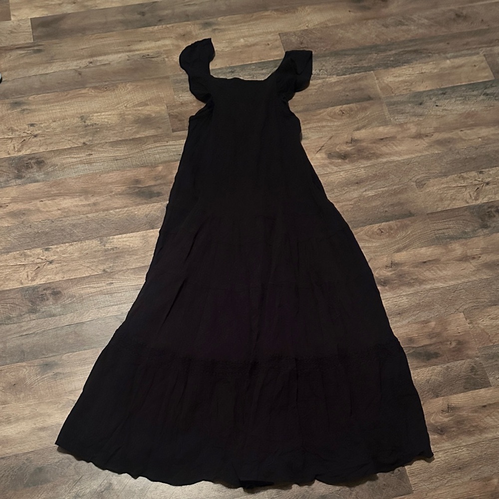 Free People Black Maxi Dress